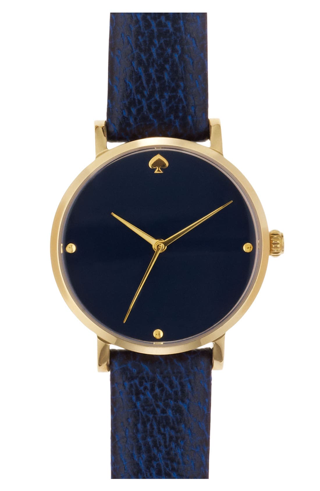 kate spade new york 'metro' leather strap watch Nordstrom