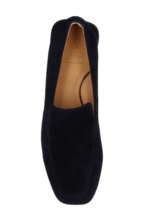 L'amour Des Pieds Tilda Apron Toe Flat In Black