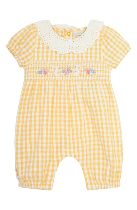 Embroidered Bunny Romper (Baby)