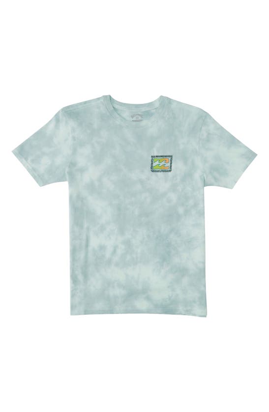 Billabong Kids' High Tide Cotton Graphic Tee In Seaglass