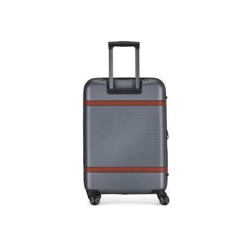 Bugatti Wellington Hardside Medium Luggage With Tsa Lock In Pewter