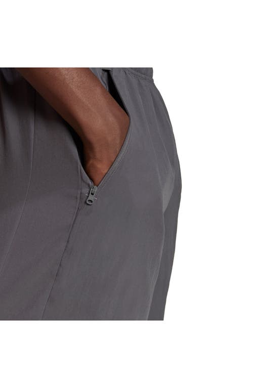 Shop Adidas Originals Adidas Aeroready Training Essentials Shorts In Grey/black