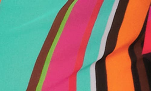 Shop Trina Turk Swoop Mesh Cover-up Pants In Pink Multi