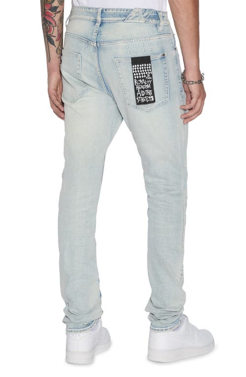 Shop Ksubi Chitch Slim Tapered Leg Jeans In Denim