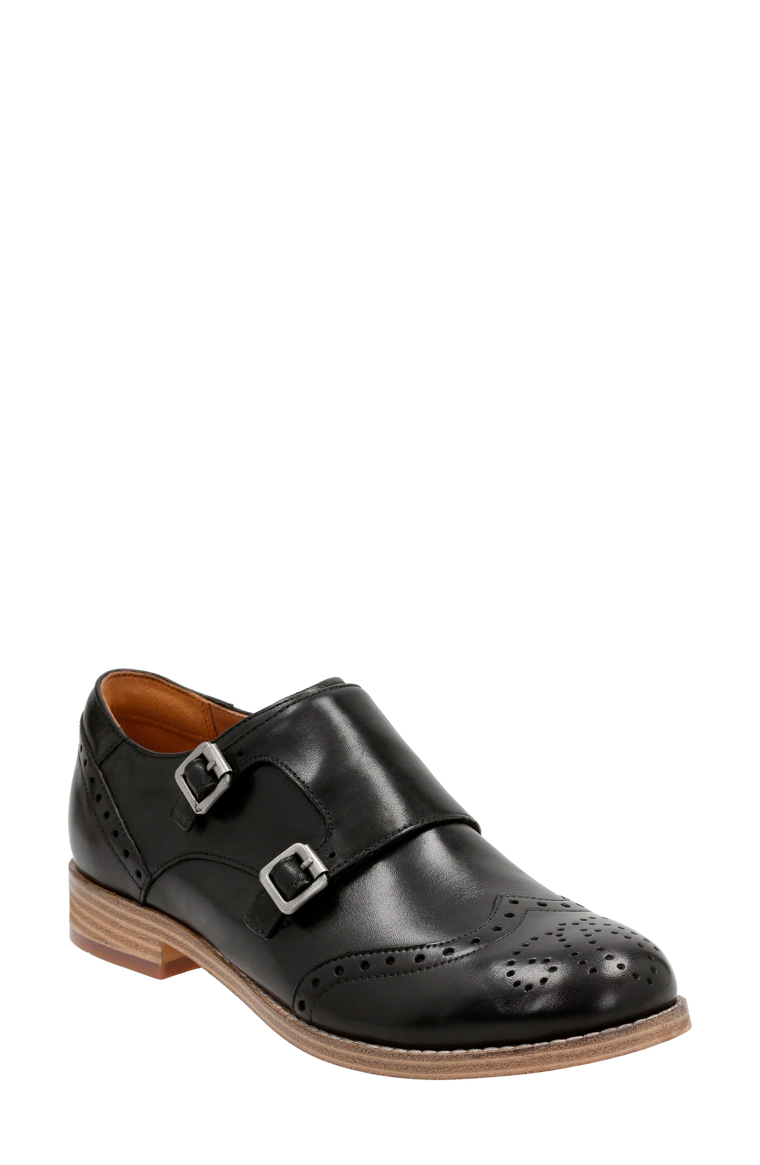 Clarks® Zyris Vienna Double Monk Shoe 