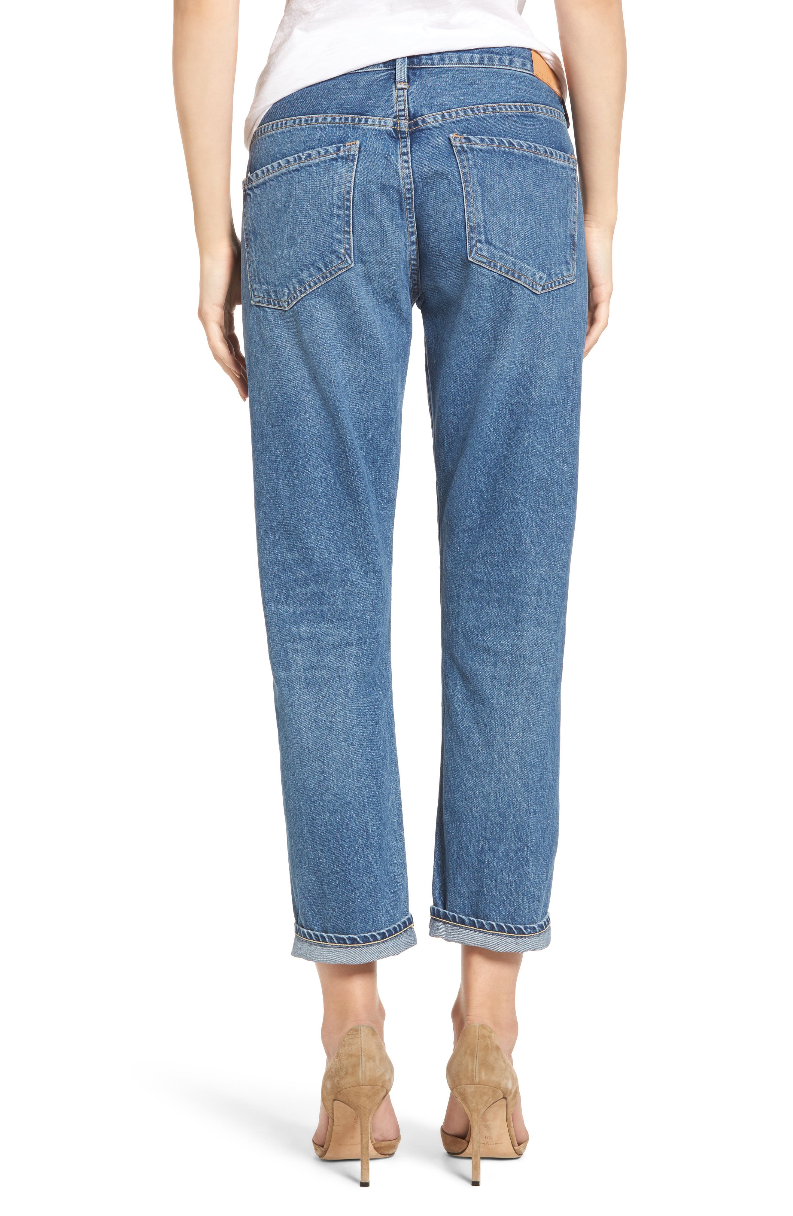 citizens of humanity emerson slim fit boyfriend jeans haven