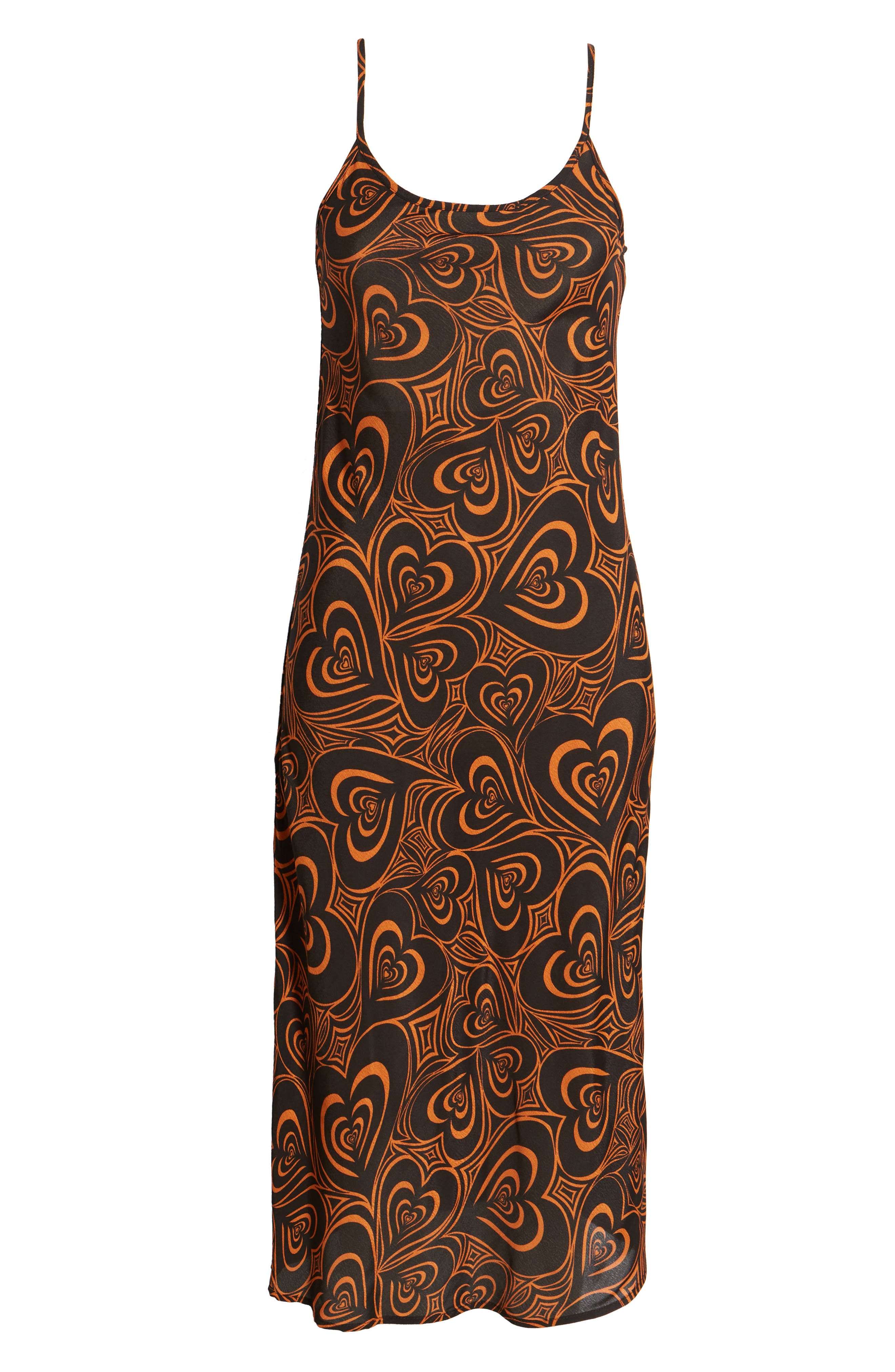 topshop paisley slip dress