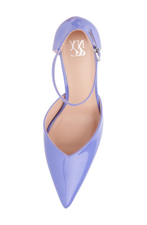 New York And Company Xaria Pump In Violet Patent