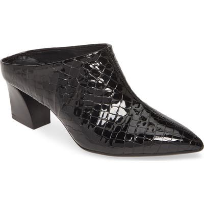 Agl Pointy Toe Mule, Black