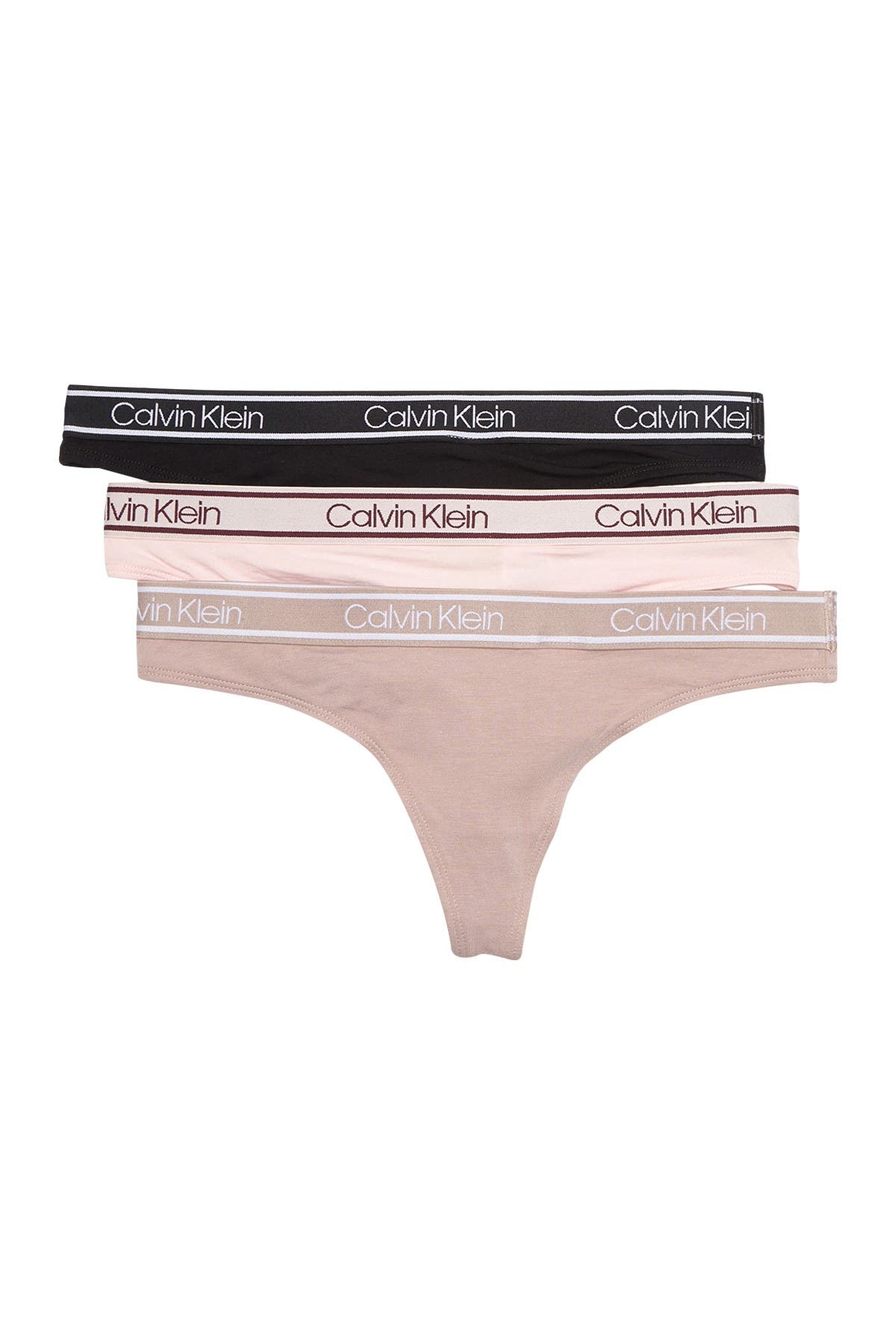 Calvin Klein Comfort Thong In Hqc F Tp/nt/blk