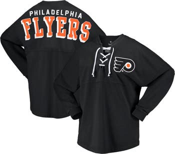 Philadelphia Flyers Fanatics Branded Victory Arch Long Sleeve T-Shirt -  Black