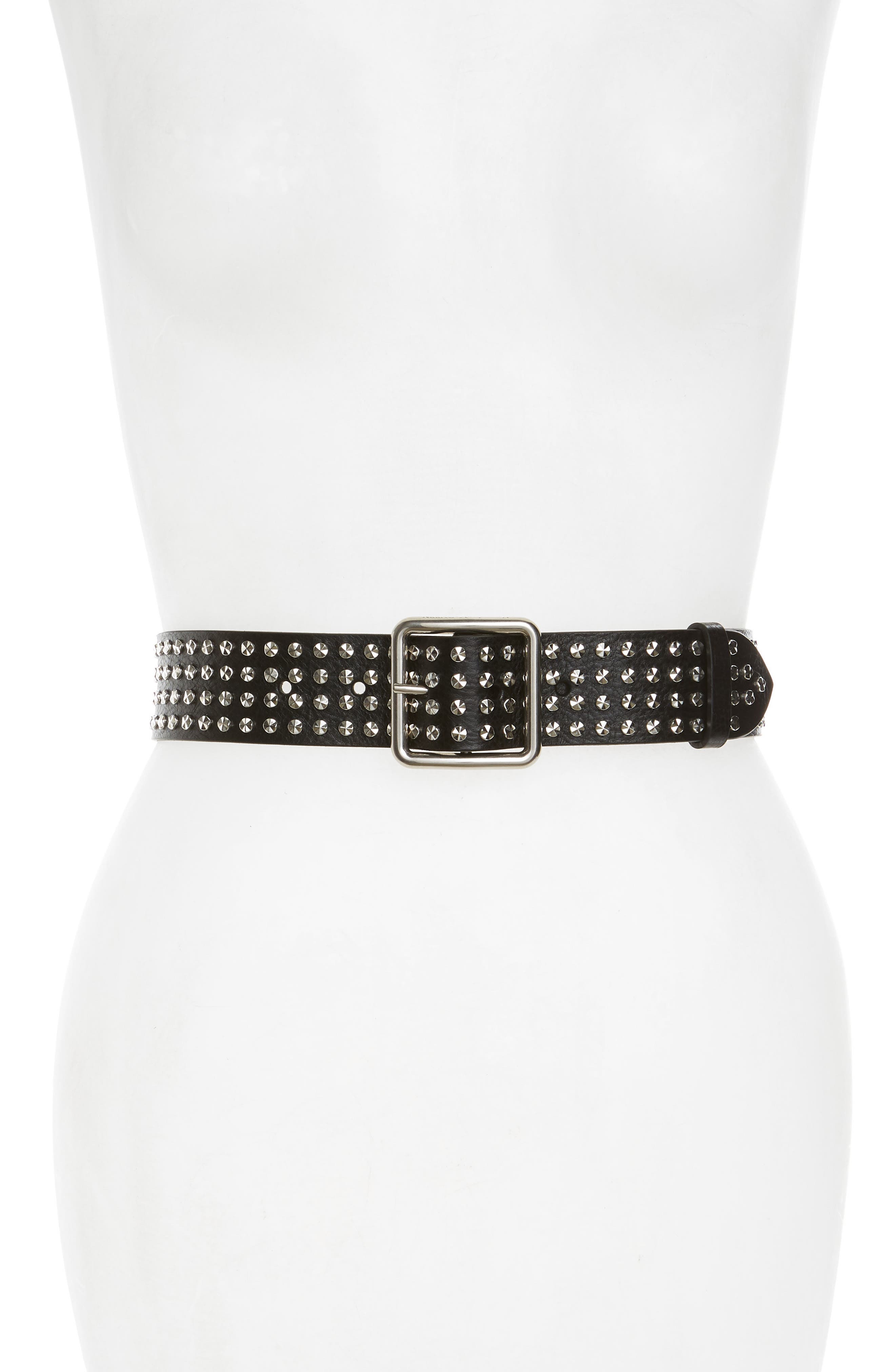 alexander mcqueen studded belt