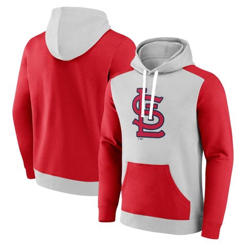 Profile Men's Ash St. Louis Cardinals Big and Tall Pullover Hoodie