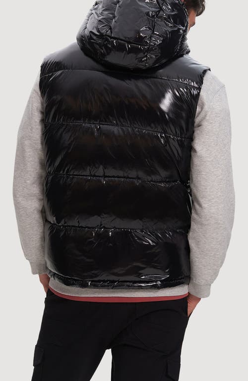 Noize Ledger Vest In Black