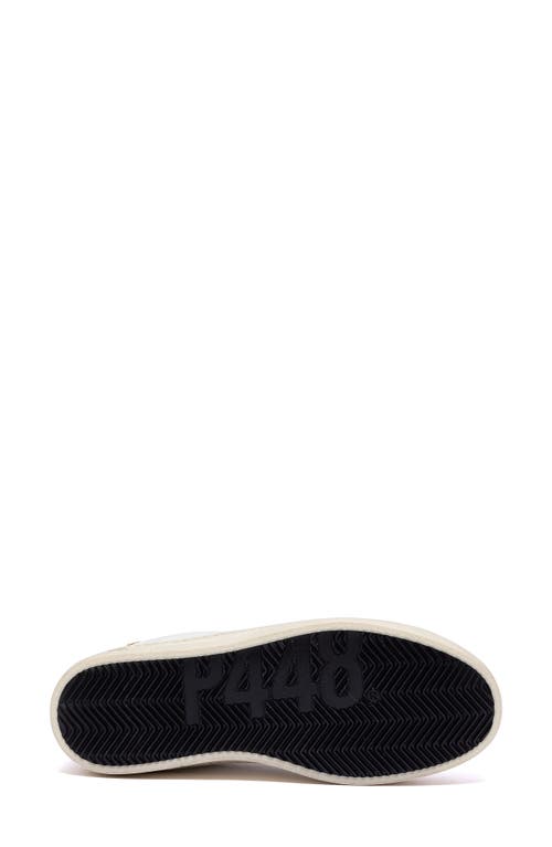 Shop P448 John Low Top Sneaker In White/leopard