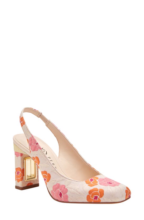 Shop Katy Perry The Hollow Heel Slingback Pump In Natural Multi