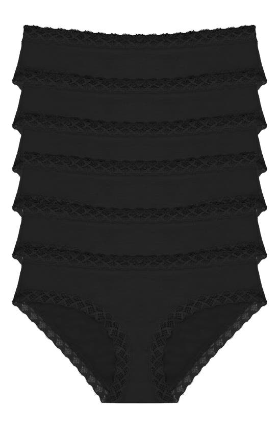 Natori Women's 6-pk. Bliss French Cut Underwear 152058p6 In Black