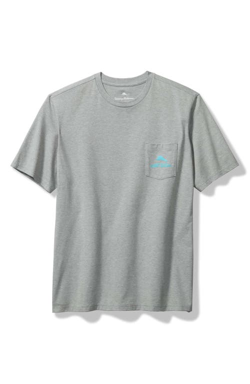 Tommy Bahama No Contact Delivery Cotton Pocket Graphic T-Shirt Grey Heather at Nordstrom,