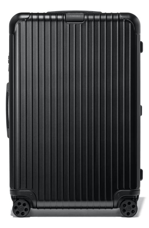 Essential Check-In Large 30-Inch Wheeled Suitcase in Black