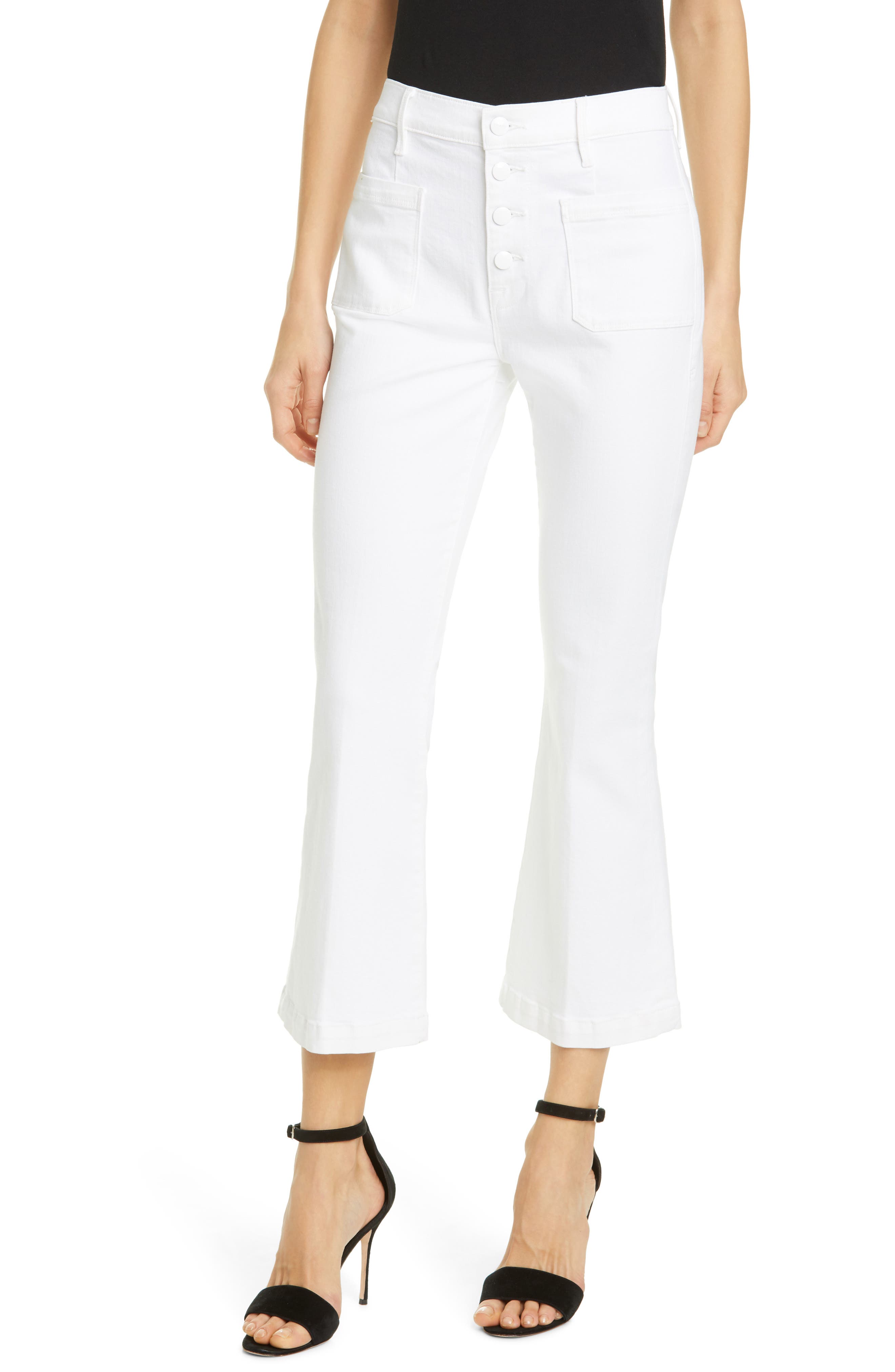 bardot white jeans