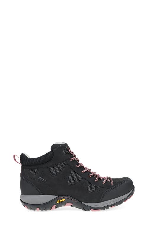 Shop Dansko Perrin Waterproof Hiking Boot In Black