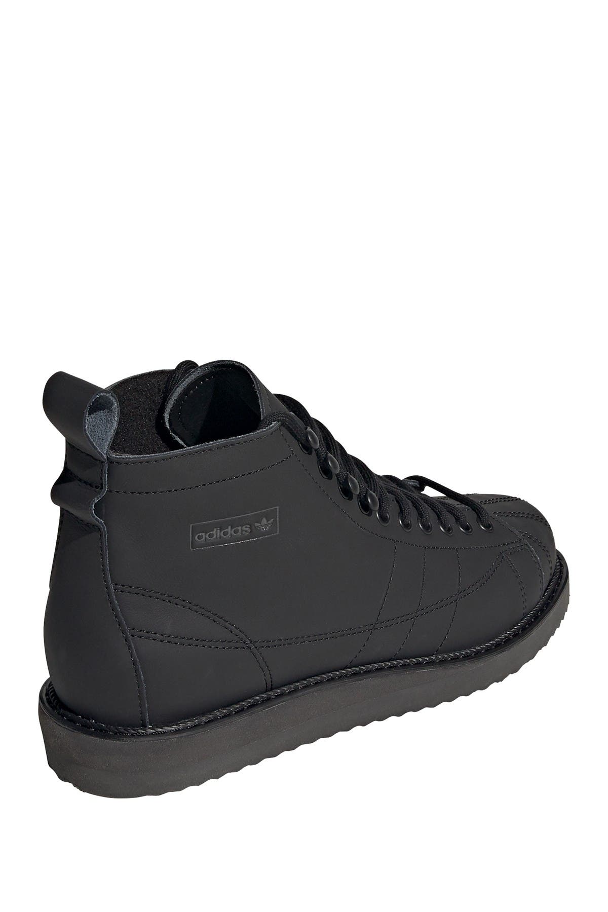 adidas superstar boot black