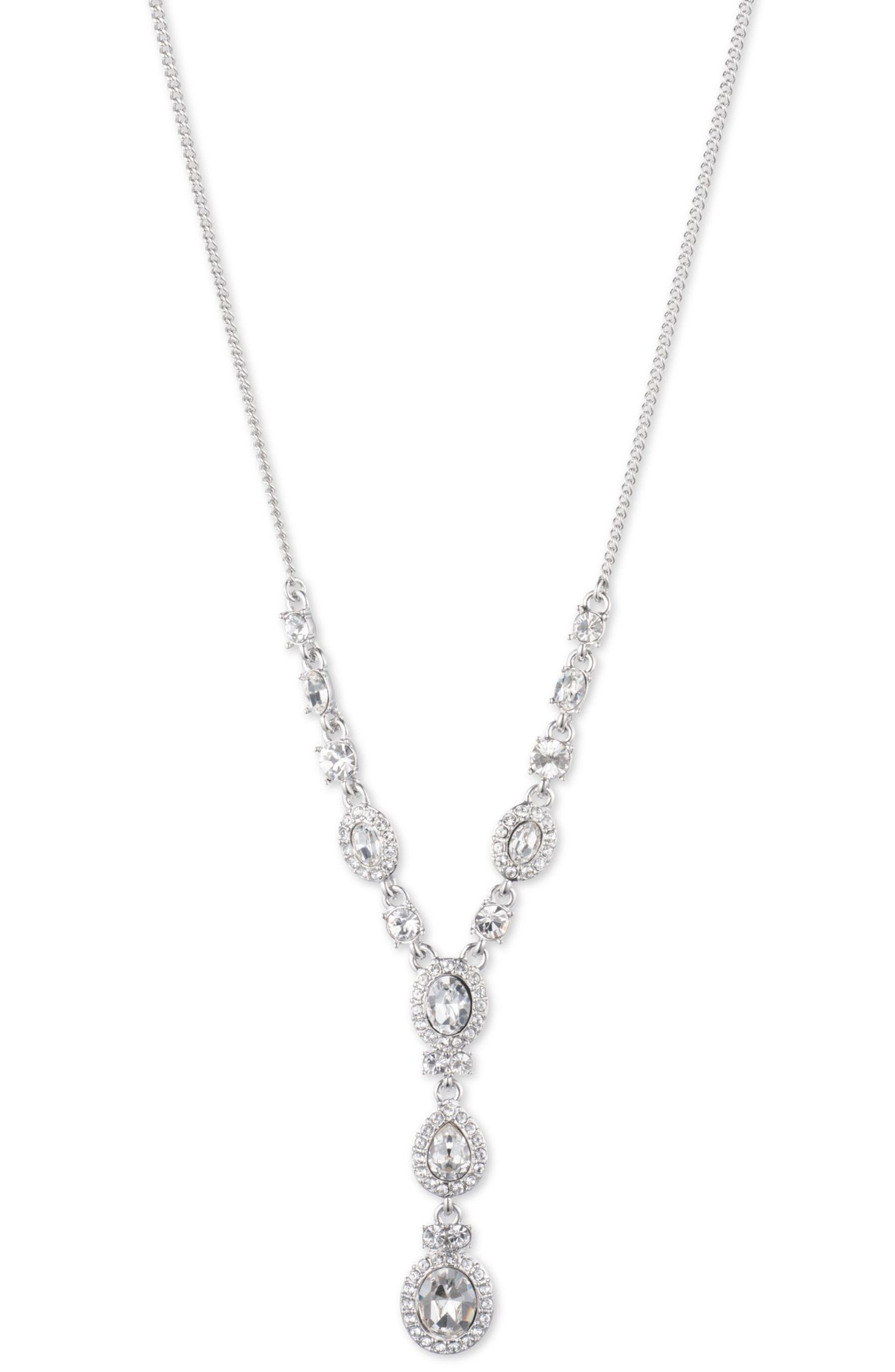 Givenchy Crystal YNecklace Nordstrom