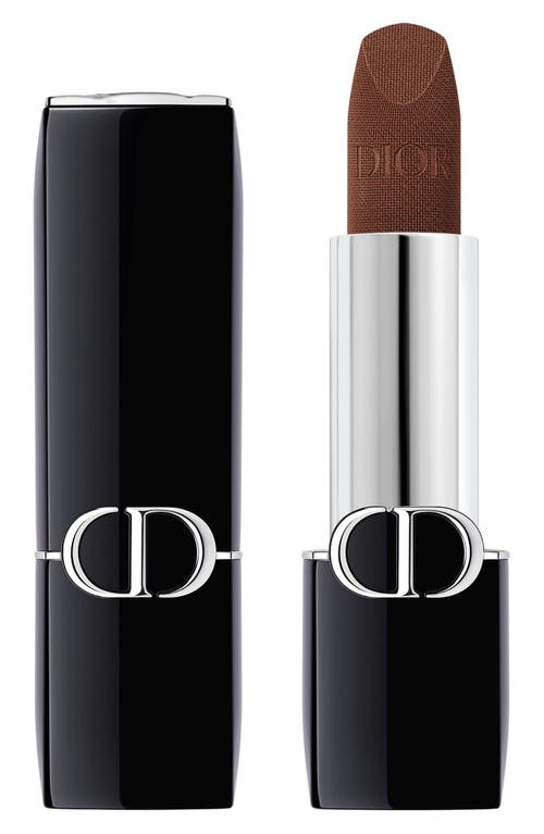 Shop Dior Rouge  Refillable Lipstick In 413 Velvet