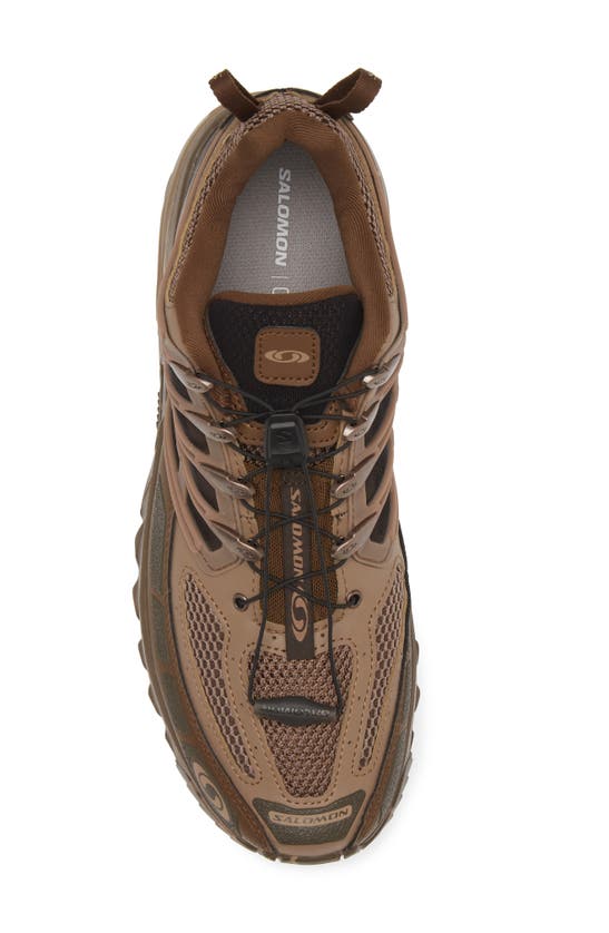 Shop Salomon Acs Pro Desert Sneaker In Dark Earth/caribou/wren