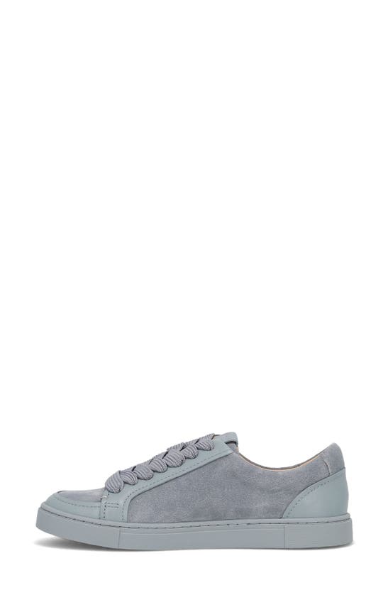 Frye Ivy Low Top Sneaker In Steel Blue