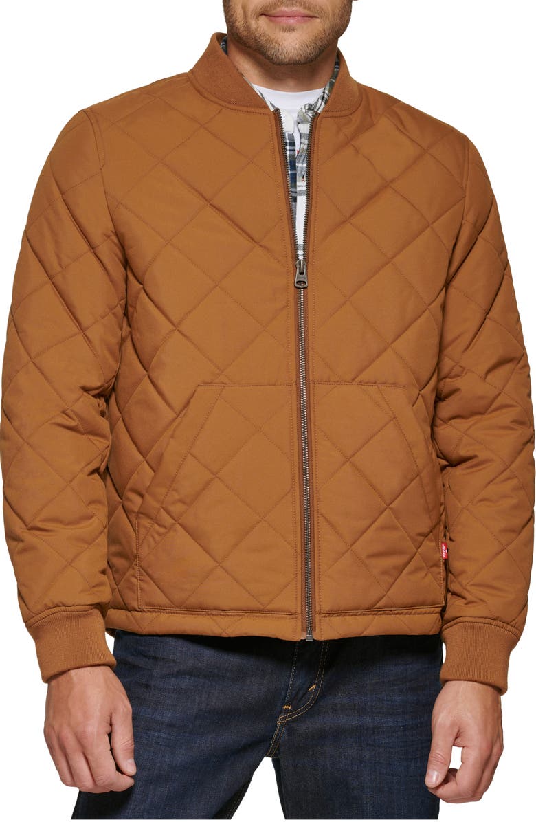 Levi's® Diamond Quilted Bomber Jacket | Nordstrom
