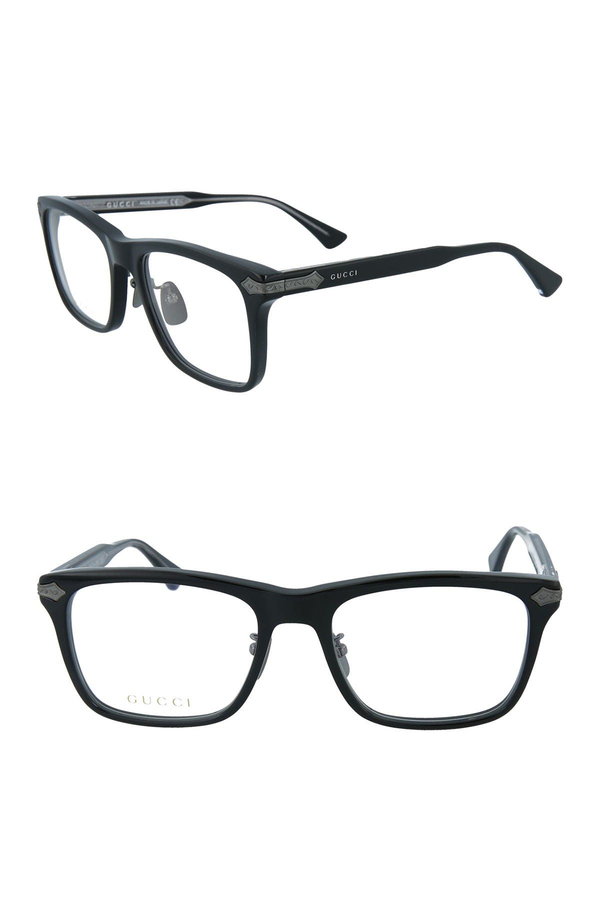 gucci 54mm rectangle sunglasses