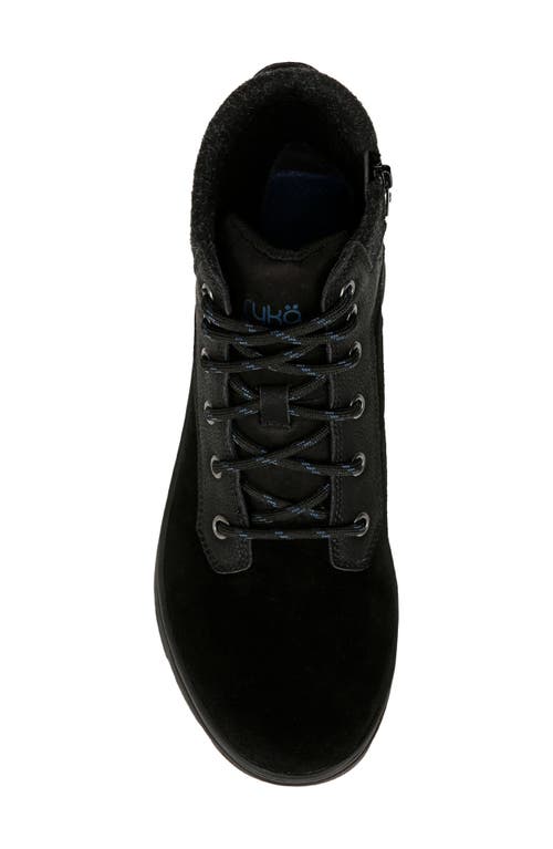 Ryka Women's Brunswick Water-resistant Booties In Black/black