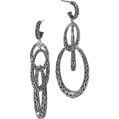 John Hardy Classic Chain Drop Earrings
