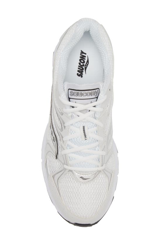 Shop Saucony Grid Ride Millennium Sneaker In White/ Silver