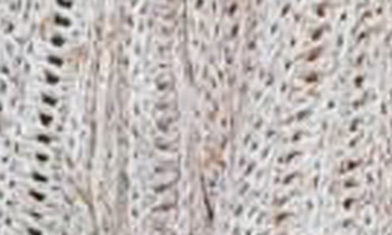 Blu Pepper Split Hem Cardigan In Natural