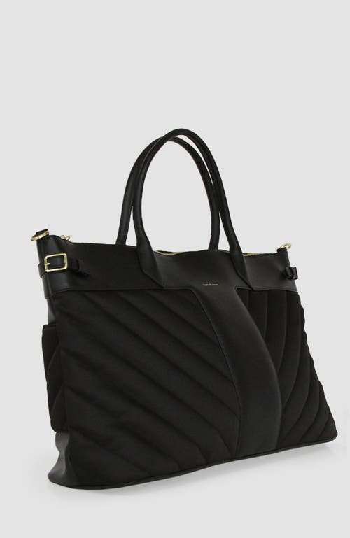 Belle & Bloom Meet Me In Paris Weekender Bag- Black In Black