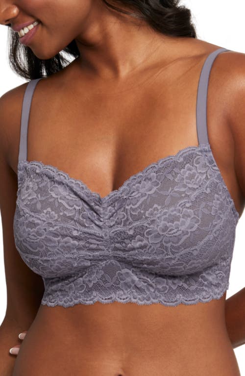 Lace Bralette in Crystal Grey