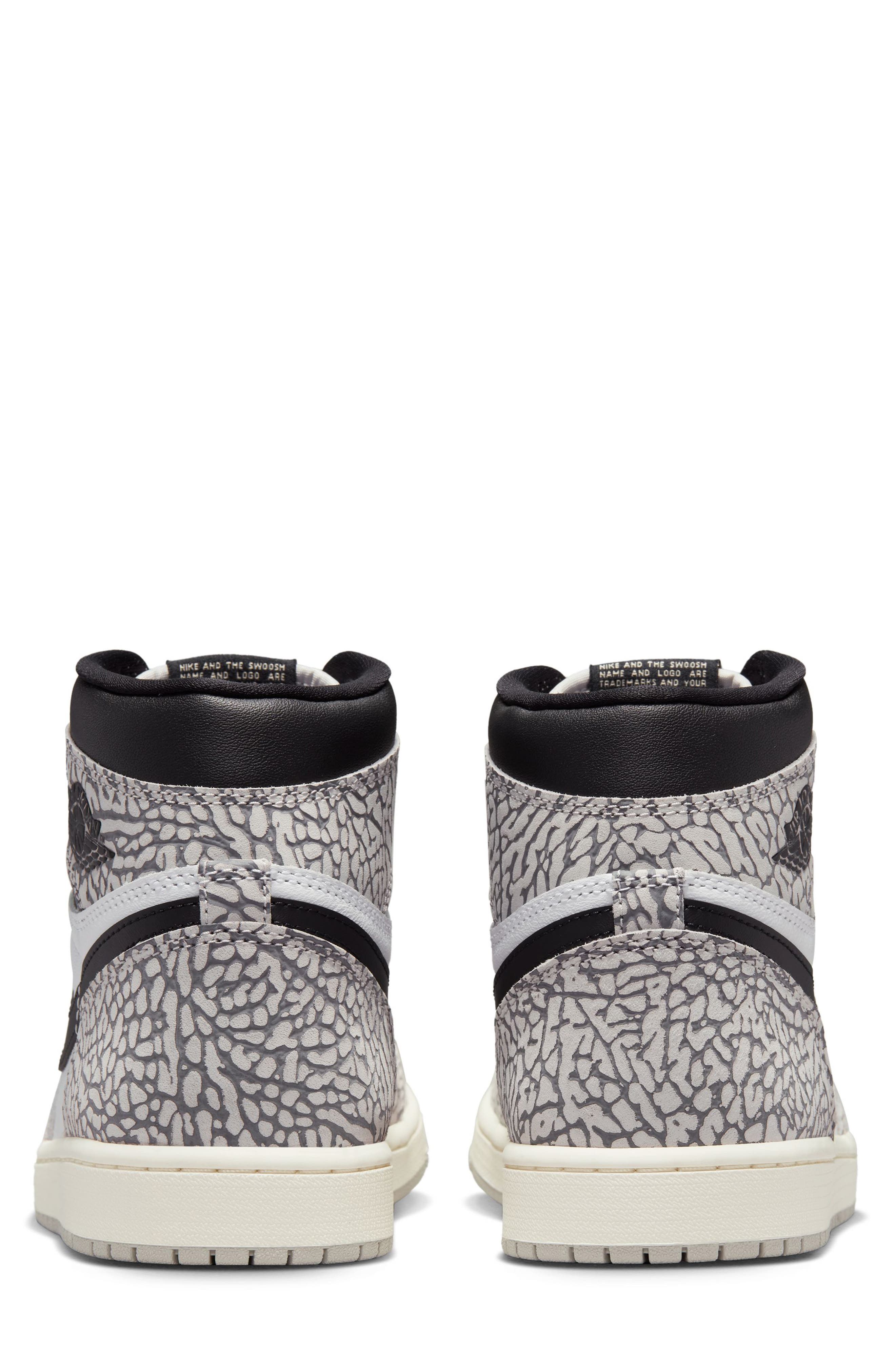 black high top nikes