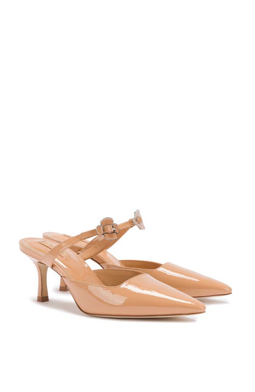 Shop Larroude Larroudé Daisy Pump In Tan