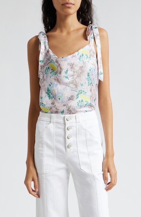 Marta Floral Satin Camisole