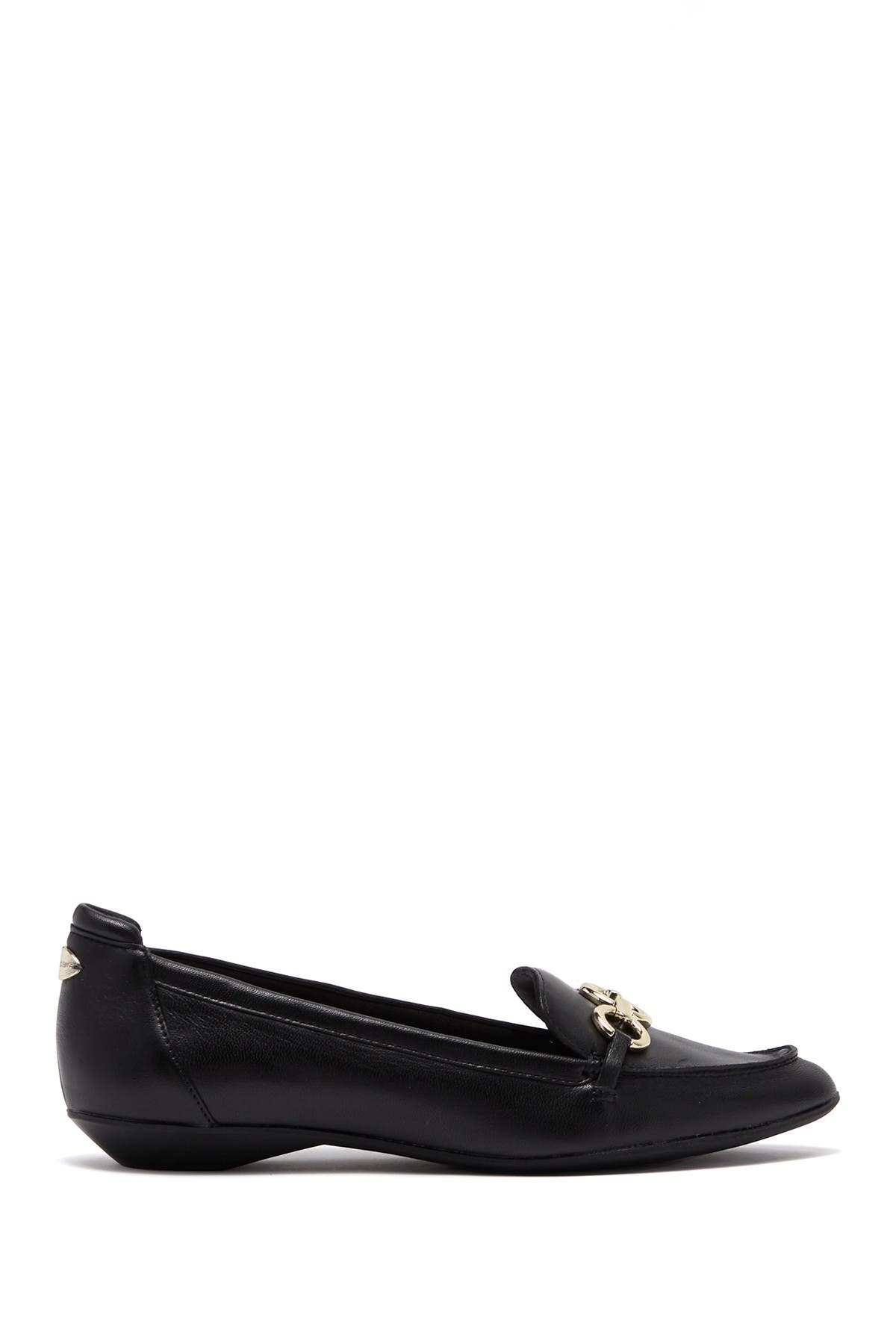 Anne Klein | Ola Pointed Toe Leather Loafer | Nordstrom Rack