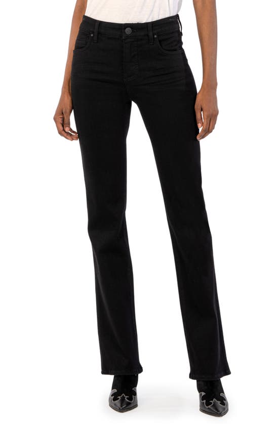 Shop Kut From The Kloth Ana Fab Ab High Waist Flare Jeans In Black