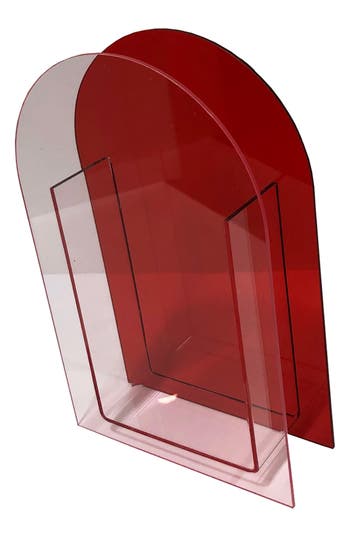 Shop R16 Home Luctie Vase In Red/light Pink