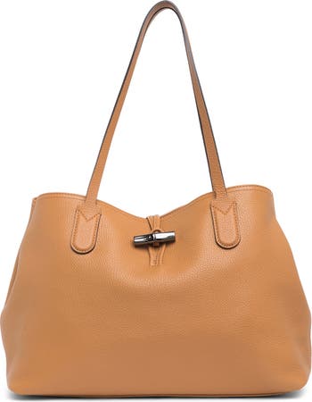 Longchamp Roseau Essential Medium Leather Tote