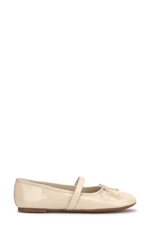 Jessica Simpson Azalina Mary Jane Flat In Soft Ivory