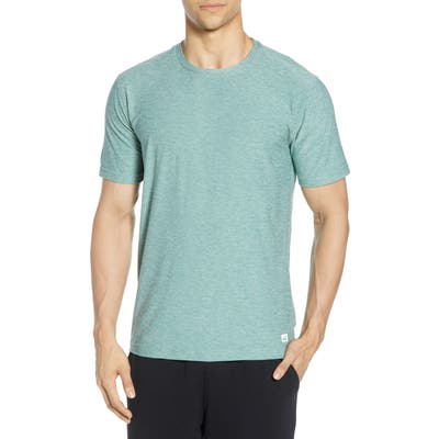 Vuori Strato Slim Fit Crewneck T-Shirt, Green