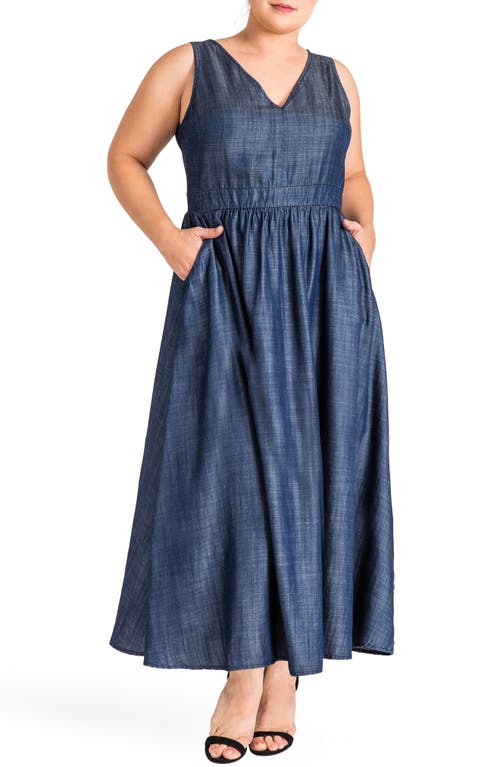 Standards & Practices Nimah Maxi Dress Dark Blue at Nordstrom,