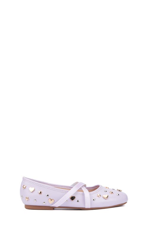Olivia Miller Kid' Atomic Vibe Flat In Lilac