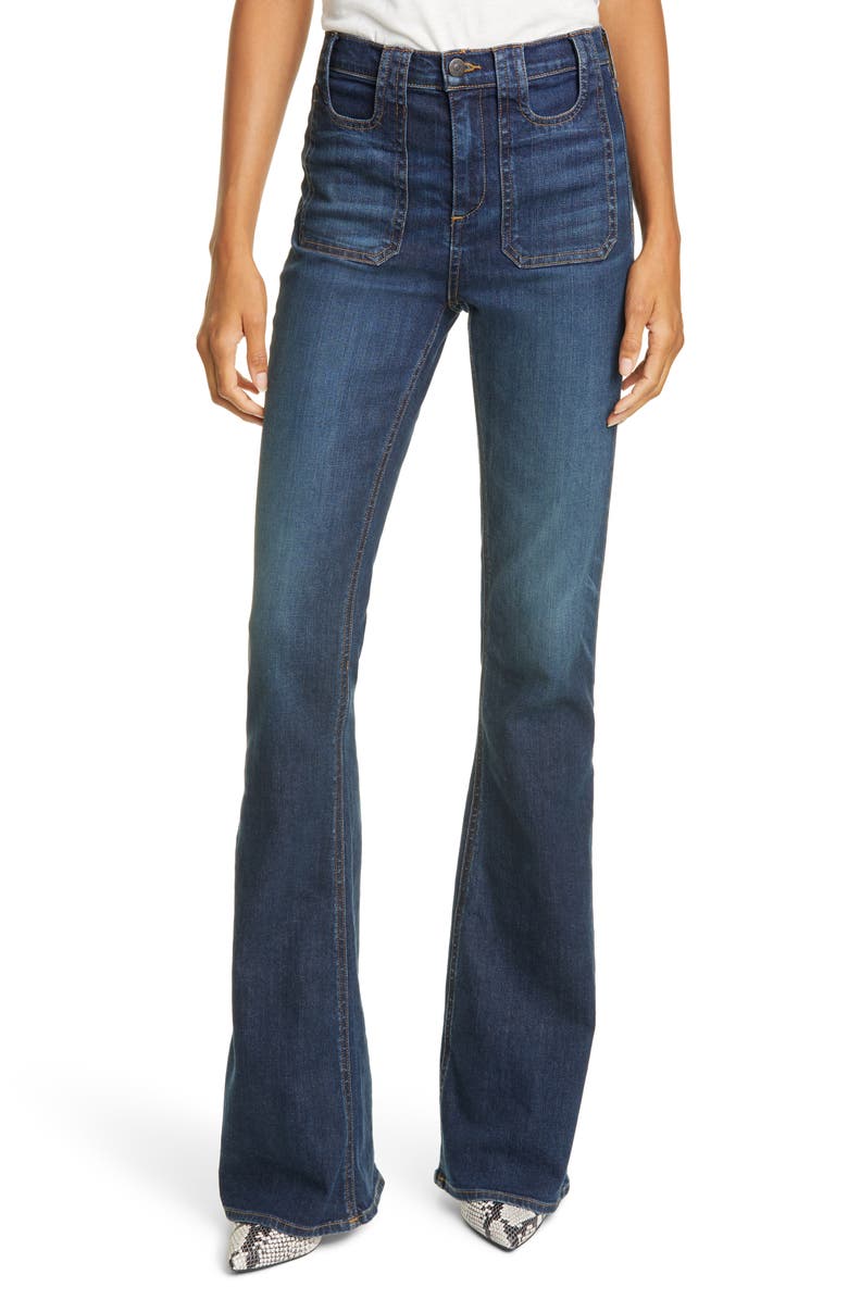 Veronica Beard Beverly Skinny Flare Jeans | Nordstrom